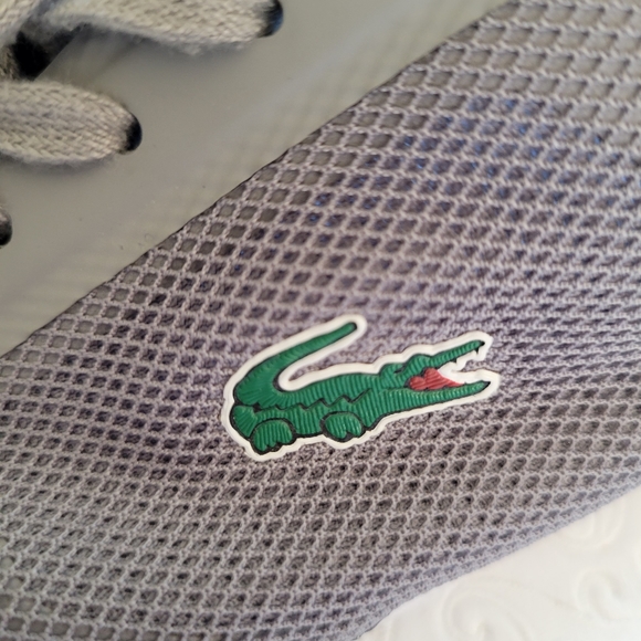 Lacoste Mens sz10 Court Minimal Sport Sneakers Grey - Picture 5 of 11